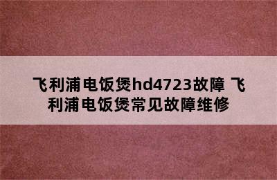 飞利浦电饭煲hd4723故障 飞利浦电饭煲常见故障维修